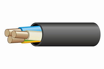 Кабель силовой ВВГ 3х4 ок-0,66 ГОСТ () ВВГ 3*4 ок-0,66