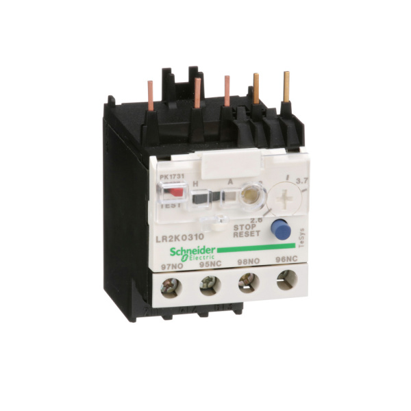 SE Contactors D Telemecanique Тепловое реле перегрузки 3P 2,6-3,7 LR2K0310