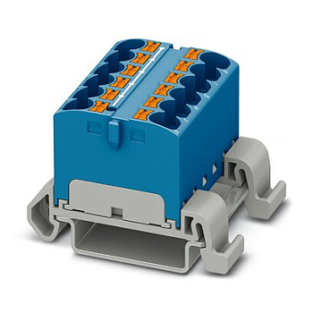 Phoenix Contact PTFIX 12X4-NS35A BU Распределительный блок 3273682
