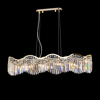 Maytoni Diamant Crystal Золото Подвесной светильник DIA201PL-06G1