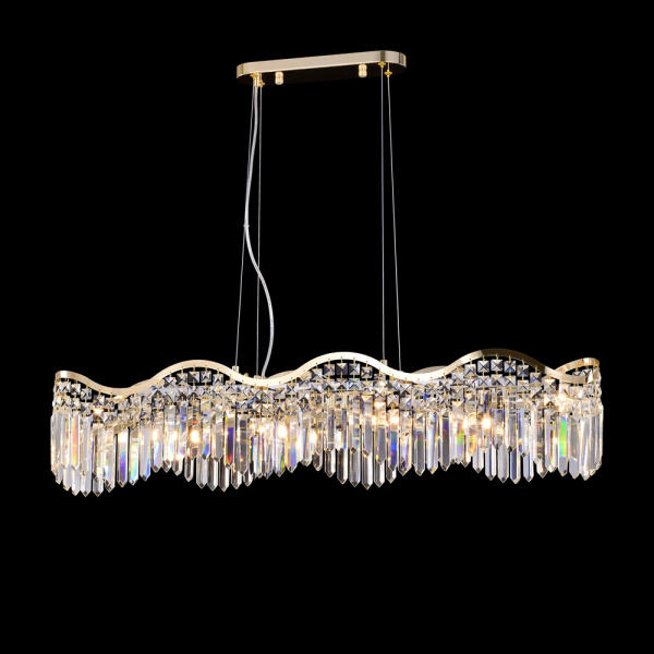 Maytoni Diamant Crystal Золото Подвесной светильник DIA201PL-06G1