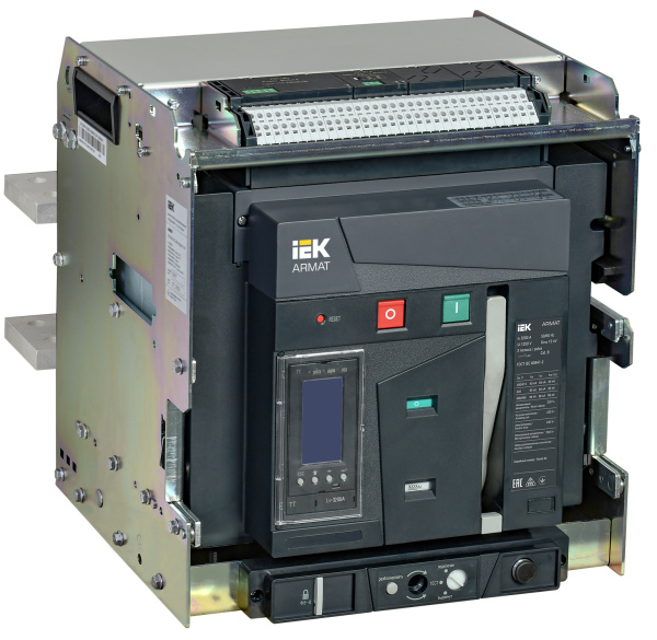 IEK ARMAT Автоматический выключатель воздушный выдвижного исполнения 3P E 85кА 3200А TT с акс.