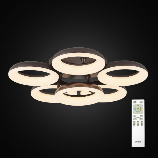 Купить Citilux CL225165R Паркер Кофе Светильник LED Люстра с пультом