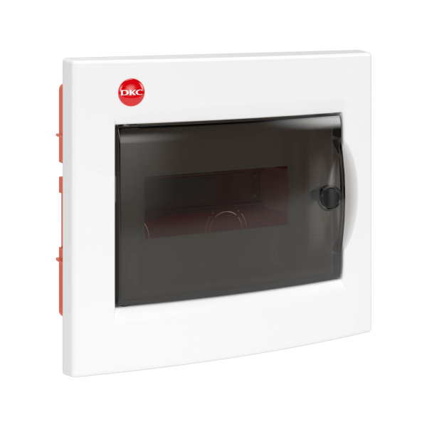 DKC Щиток встраив.с двер.8мод.,IP41,бел.,с усил. клем.блок. 1х87308