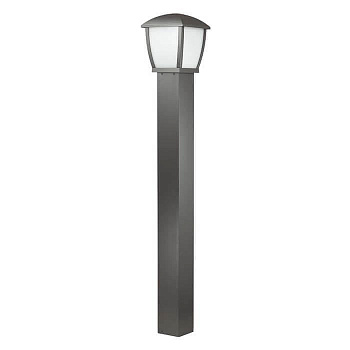 Odeon Light 4051/1F ODL18 707 темно-серый/матовый белый Уличный светильник, 110см IP44 E27