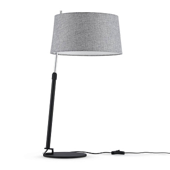 Maytoni Modern Bergamo Черный и Хром Настольная лампа 1xE27 60W MOD613TL-01B