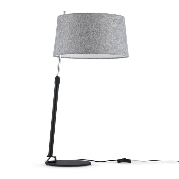 Maytoni Modern Bergamo Черный и Хром Настольная лампа 1xE27 60W MOD613TL-01B