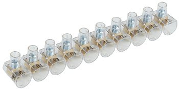 IEK Зажим винтовой  концевой изолированный КЗВИ 16мм2  (10x1)