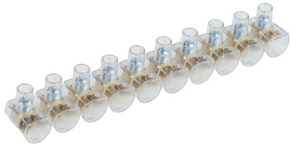 IEK Зажим винтовой  концевой изолированный КЗВИ 16мм2  (10x1)