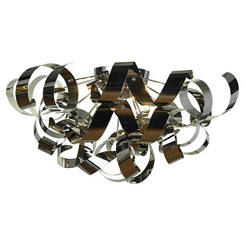 Lussole S.R.L Металл Хром / черный хром Без плафона Люстра G9 5W GRLSA-5907-09