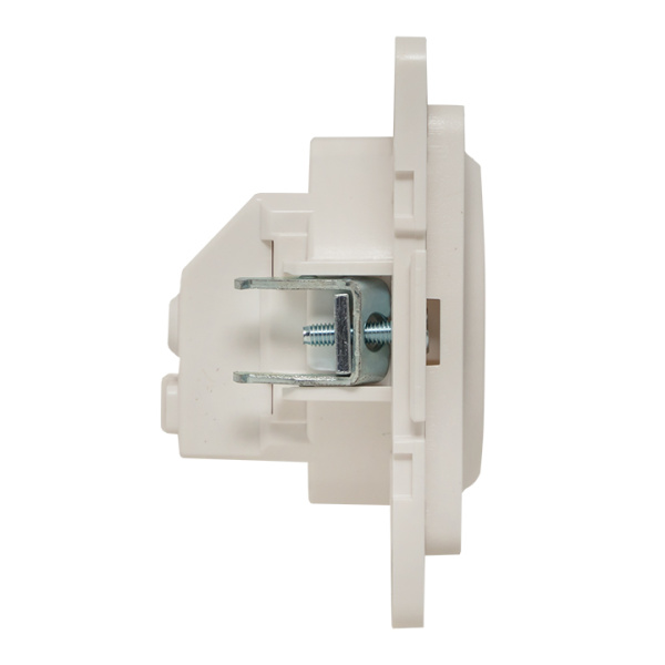 Купить EKF PROxima Стокгольм Белый Розетка с/з, со шторками, 16А, винт.клеммы