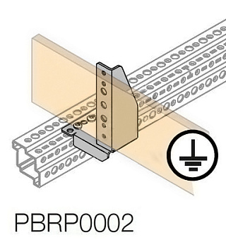 ABB Держатель для шины PE, (2 шт.) 1STQ001554B0000