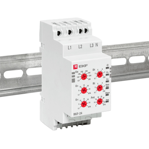 Купить EKF Реле контроля фаз RKF-24
