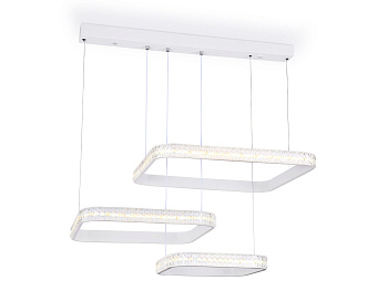 Ambrella Потолочный светодиодный светильник с пультом FA6165 WH белый 131W 720*500*900 (ПДУ РАДИО 2.4)