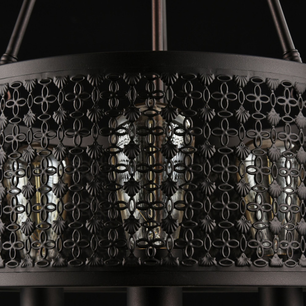 Купить Freya Loft Conte Коричневый Люстра E27 60W FR4166-PL-03C-BL