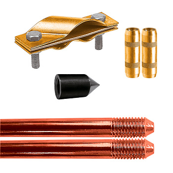 EZETEK Электрод заземления EZ — 3 (3 метра, 14 мм, 2 х 1500 мм) 60202