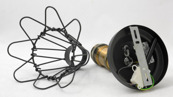 Купить Lussole LOFT Металл Черный / бронзовый Без плафона Светильник настенно-потолочный E27 60W LSP-9109