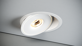 Quest Light Светильник встраиваемый, поворотный, белый, LED 12w 3000K 960lm, IP40 CYCLOPE LD white