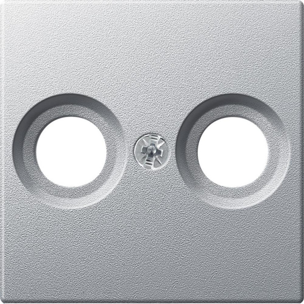 Купить SE Merten SM Алюминий Накладка розетки TV-FM MTN4122-0460