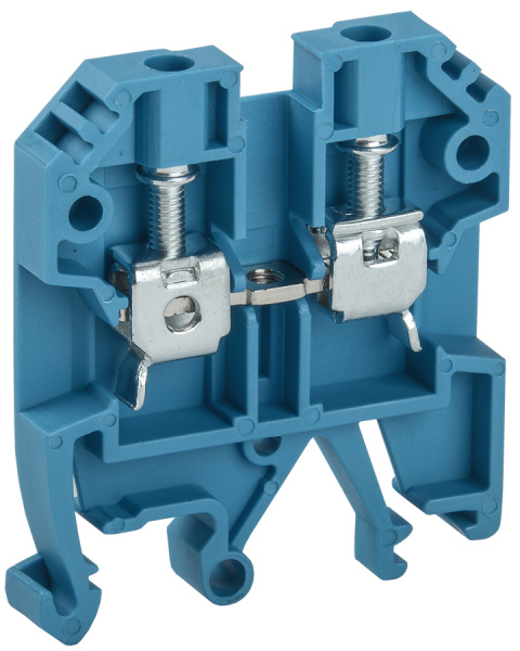 IEK Клемма винтовая КВИ-4мм2 синяя