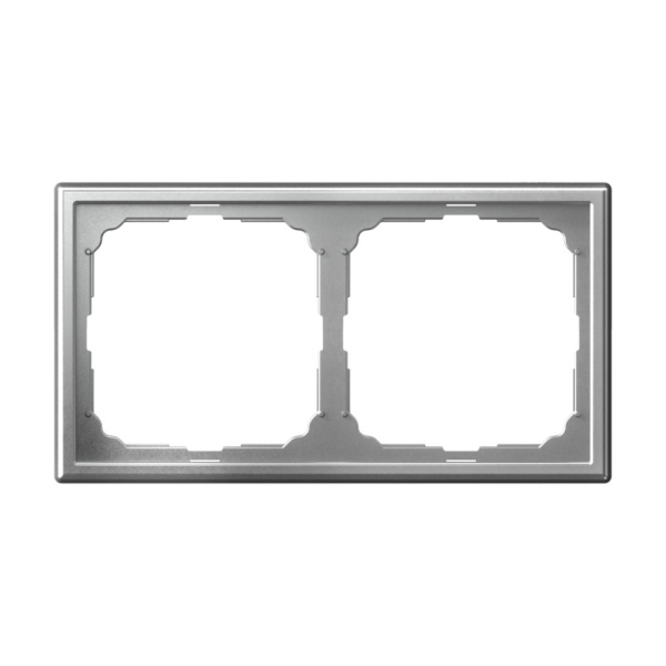 Systeme Electric ArtGallery Алюминий Рамка 2-ая, универсальная