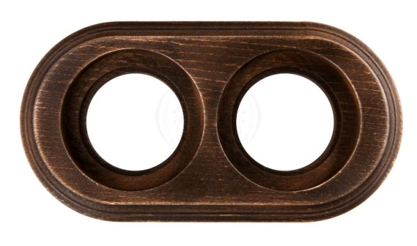 BIRONI Лизетта Бук Старое дерево Рамка 2-ая на бревно 280мм BFC28-620-17