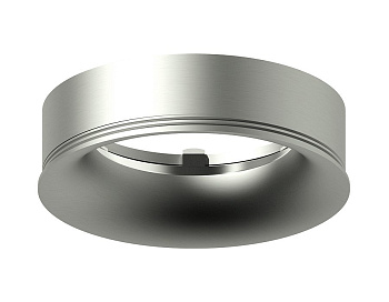 Ambrella Насадка передняя для корпуса светильника с диаметром отверстия D70mm N7013 MCH хром матовый D70*H20mm Out2mm MR16