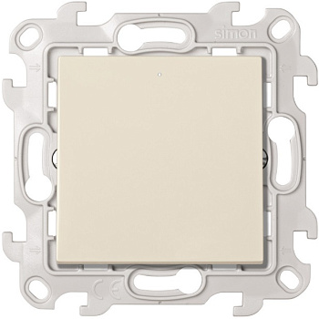 Simon 24 Слоновая кость Однополюсный выключатель с подсветкой 10AX 250В~ 2420104-031