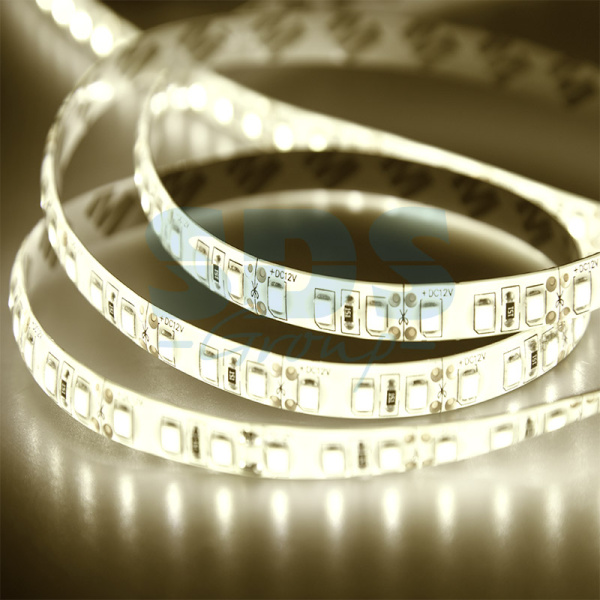 LAMPER LED лента силикон, 10 мм,IP65, SMD 2835, 120 LED/m, 12 V,цвет свечения теплый белый, бухта 100 м 141-368