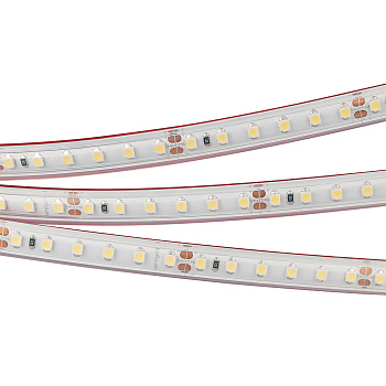 Arlight Светодиодная лента RTW 2-5000PS-50m 24V Warm2700 2x (3528, 120 LED/m, LUX) (9.6 Вт/м, IP67) 024579