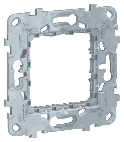Купить SE Unica Modular Суппорт Zamak 2 модуля NU7002