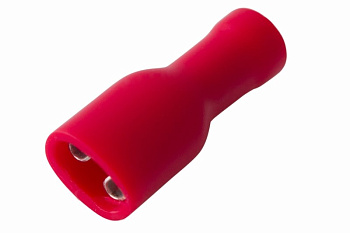 Клемма плоская полностью изолированная гнездо - 5.6мм 0.5-1.5мм² (РППи-м 1.5-(4.8)) Rexant 08-0611