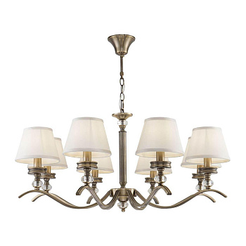 Freya Classic Alessandra Бронза Антик Люстра E14 40W FR2016PL-08BZ