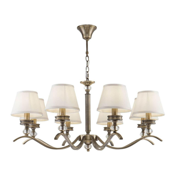 Freya Classic Alessandra Бронза Антик Люстра E14 40W FR2016PL-08BZ