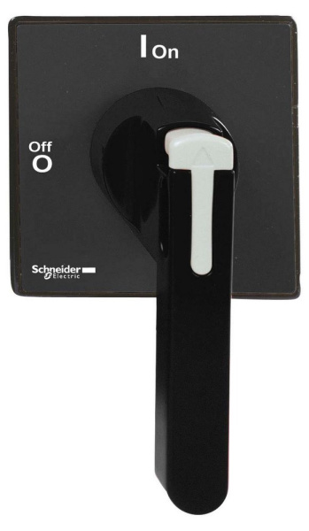 Купить SE Vario TeSys Рукоятка управления выключателя-разъединителя 90х90мм V5,V6, крепление 4 винтами KAF3PZ