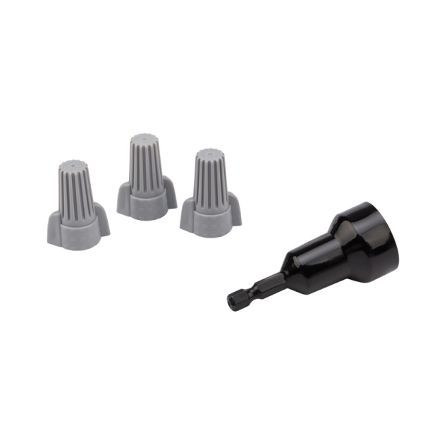 Соединительный изолирующий зажим с лепестками СИЗ-15 ø 14,9 мм (4-16 мм²), серый Rexant 08-0759