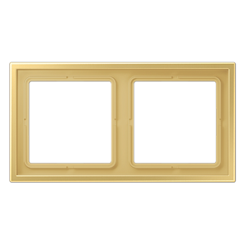 JUNG LS Zero Латунь Рамка 2-ая LSZME982BFC