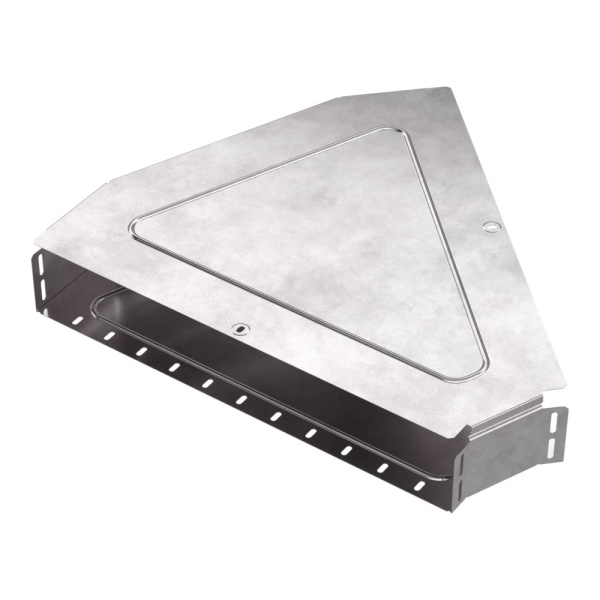 Промрукав Угол горизонтальный 45 градусов с крышкой Стандарт 600х100 PR16.0621