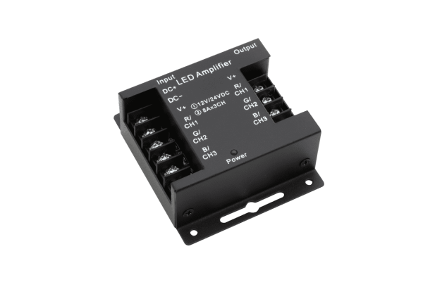 SWG Усилитель RGB,24А,Черный, AMP-RGB-24A-Bl