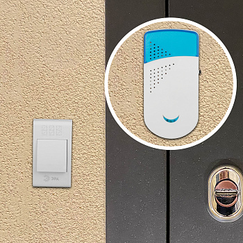 ЭРА TWIN-R Звонок беспроводной