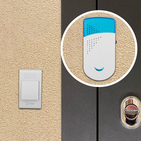 ЭРА TWIN-R Звонок беспроводной