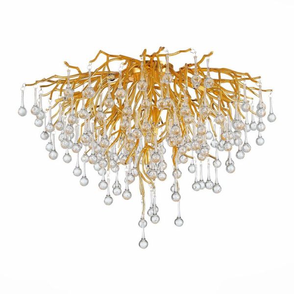 ST LUCE  SL1651.202.10 Люстра потолочная Золотистый/Золотистый G9 10*5W