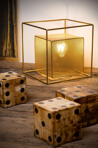 Купить Lucide MORRIS Матовое золото / латунь Настольная лампа 78591/01/02