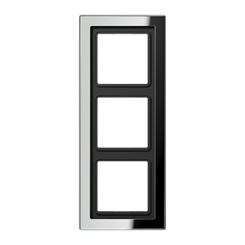 JUNG LSD Блестящий хром Рамка 3-ая GCRD2983