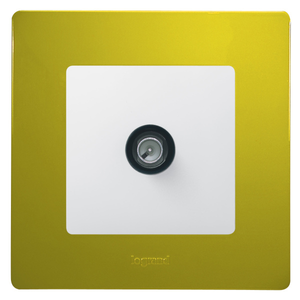 Купить Legrand Etika Зеленый Папоротник Рамка 1-ая 672541