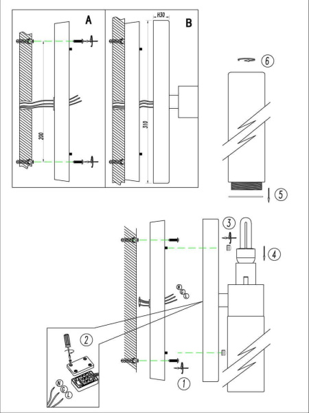 Купить Odeon Light Светильник настенный TINGI 2660/2W