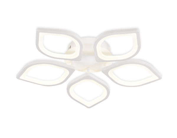 Ambrella Потолочный светодиодный светильник без пульта FA444/5 WH белый 60W 4200K 580*580*80 (Без ПДУ)