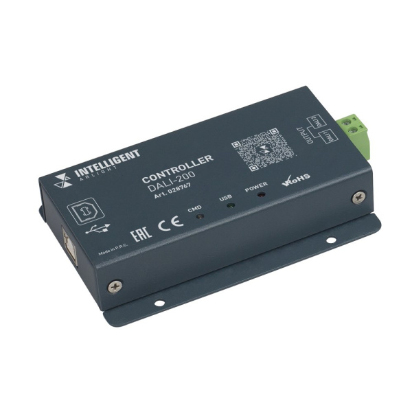 Arlight INTELLIGENT Контроллер DALI-200 (INTELLIGENT IP20 Металл, 1 год) 028767