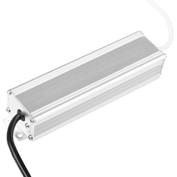 Источник питания 110-220V AC/12V DC, 4,5А, 50W с проводами, влагозащищенный (IP67) Rexant 200-050-2