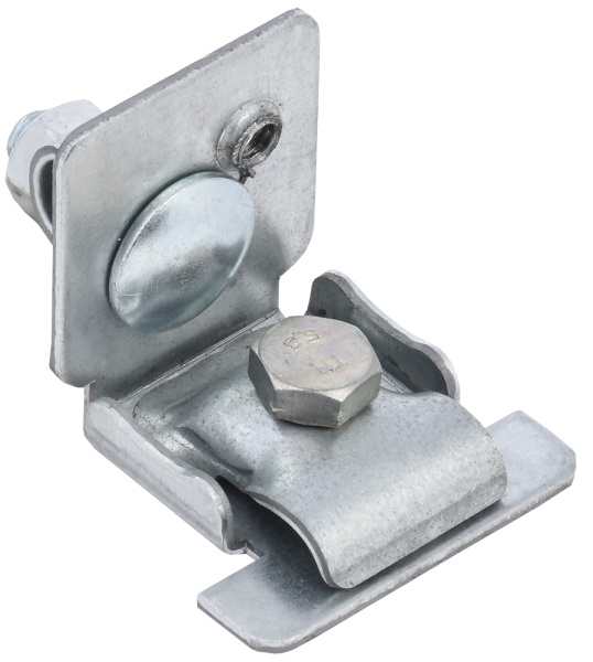 IEK Держатель проводника круглого унив. 6-10мм фальц 0,7-8мм оцинкованная сталь